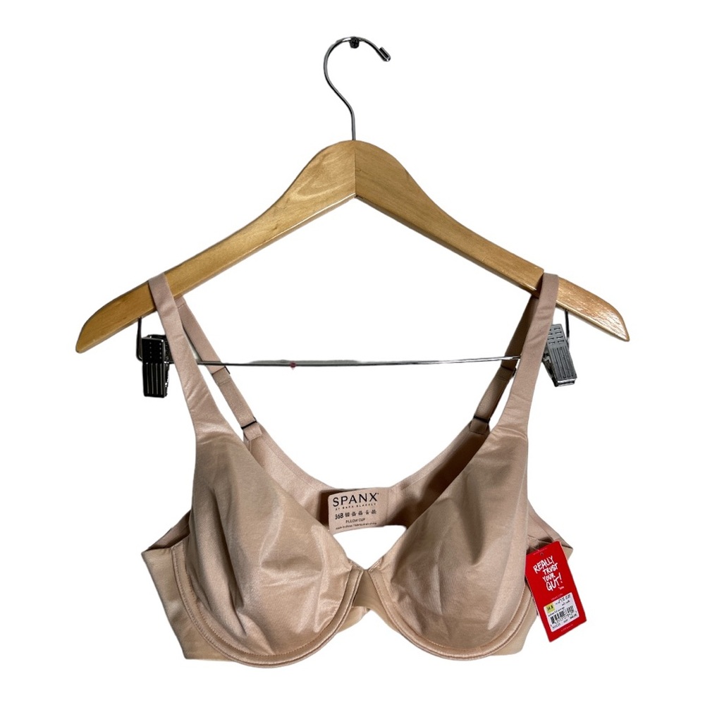 Spanx Pillow Cup Bra in Soft Nude Size 36B